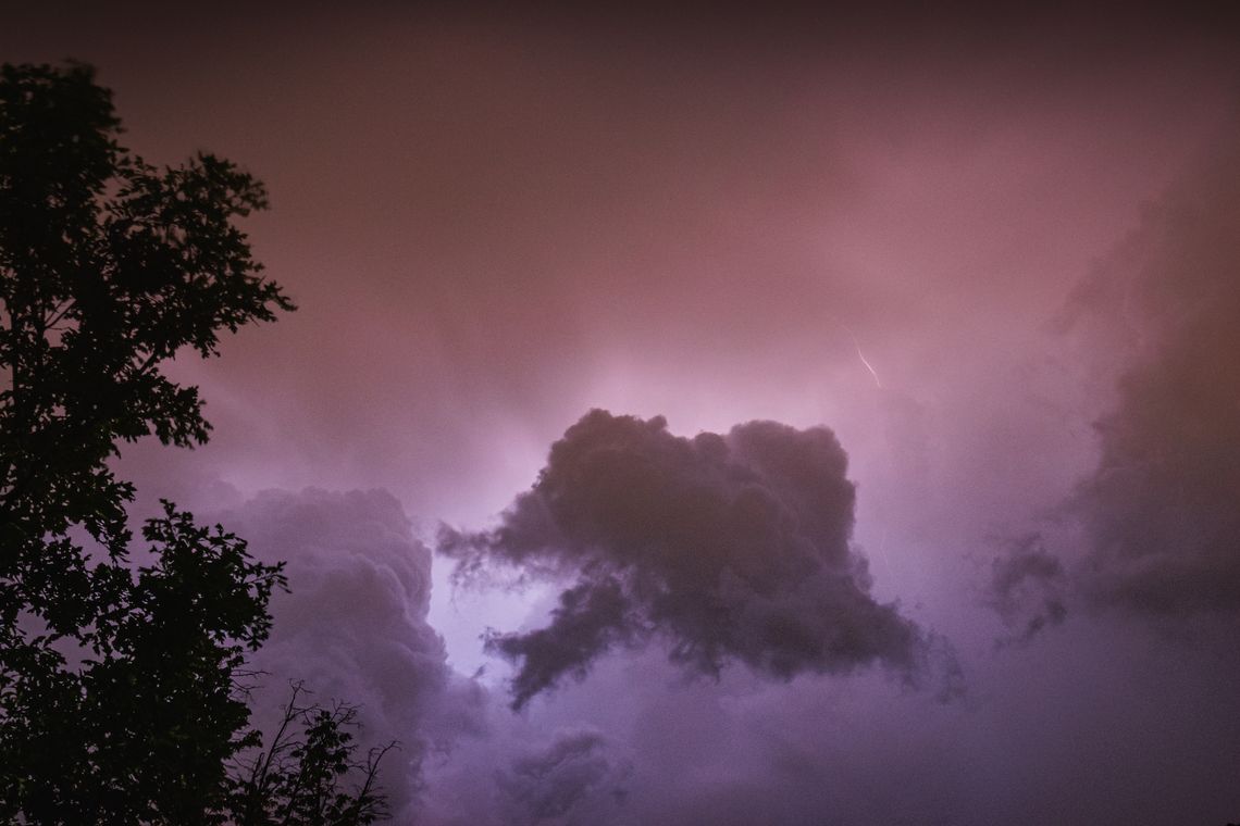 Lightning Storm in Edmonton, Alberta