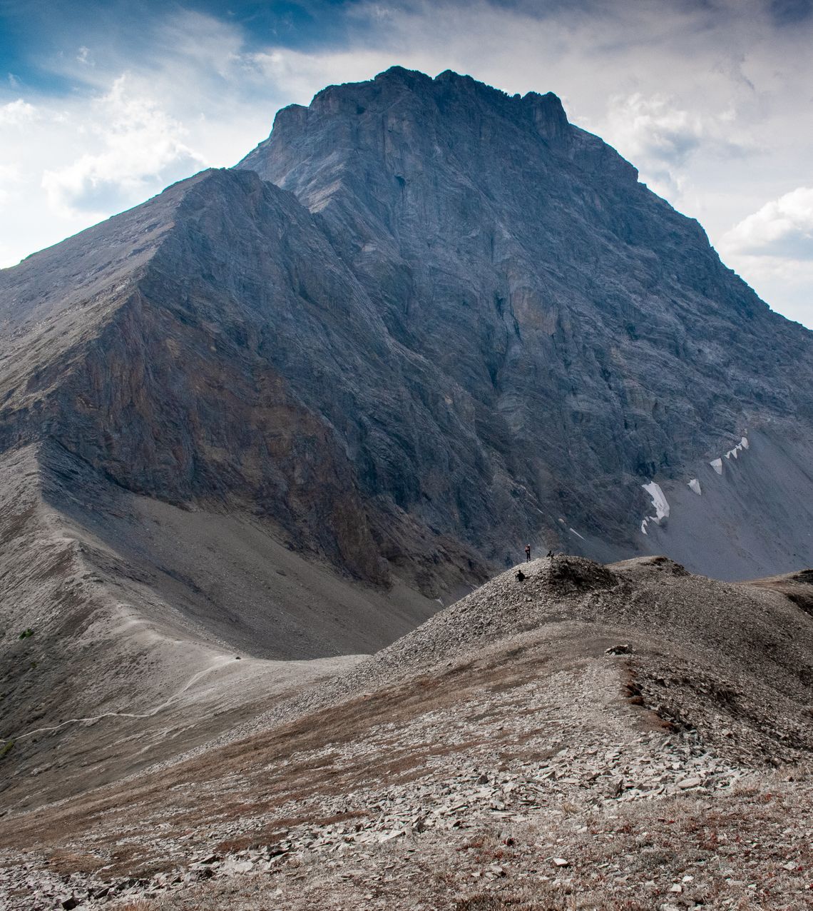 Guinn's Pass from Guinn's Peak, Alberta